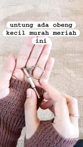 (Star) Obeng Mini 3 in 1 Gantungan Kunci Kacamata Keychain Jam Kaca Mata Set