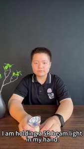 K บาร์เวทีแสงสั่นหัว Super Bright 200วัตต์ Mailepu เดิม5R คานโปรเจคเตอร์หลอดไฟ