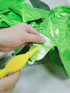 Bóng Bay Số Khổng Lồ 40 Inch Màu Đen Có Nơ Đỏ Bằng Giấy Nhôm Trang Trí Tiệc Sinh Nhật Kỷ Niệm Chủ Đề Kỹ Thuật Số 2 Gói