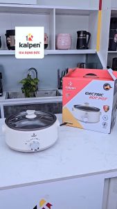 Nồi Lẩu Điện Đa Năng Lòng Nồi Tháo Rời Kalpen P22 1800W 5L Bảo hành 2 năm