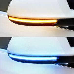 2pcs LED Dynamic turn signal For VW GOLF 5 GTI V MK5 Jetta Passat B5.5 B6 Sharan Superb B5 EOS