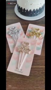 Heart and Star Shape Candle Set | Ready Stock | Love and Star Frame Shape Candle
