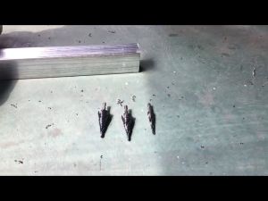 3PCS/SET 4-20MM HSS Cobalt Step Drill Bit Set Nitrogen High Speed Steel Spiral For Metal Cone hex Shank Hole Metal drills