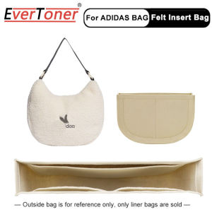 EverToner Felt Insert Bag for Adi Bag Inner Bag Strap Bag Accessories Support Anti-collapse Cosmetics Storage Classification Bag in Bag