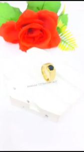 CINCIN PRIA TITANIUM DESAIN ROUND BATU WARNA ELEGAN ANTI KARAT DAN ANTI LUNTUR (COD)