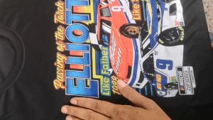 BLACK PAPER t-shirt distro kaos NASCAR RUMBLE 2