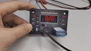 DC 5V Bluetooth 5.0 MP3 Decoder Board 6W Amplifier MP3 Player Support Call Recording 3.5mm USB TF FM for Module Car Speaker