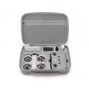 Mini Drones Controller อุปกรณ์เสริมกระเป๋าเดินทางแบบพกพาสําหรับ DJI NEO กระเป๋าถือหนัง PU กล่องกันน้ํา