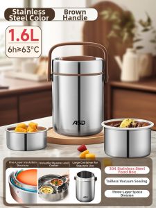 ASD | Thermal Multilayer Large Capacity Portable Lunch Box