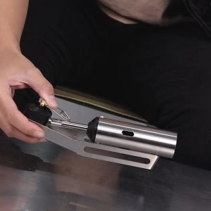 BLOW TORCH GAS BUTANE BLACKDEER BD12126303 PEMATIK API PORTABLE