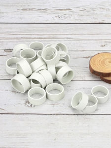 Durable White Elastic Band Width 13mm Leather Sheath Industrial Rubber Ring Bull Leather Band Home Organization Tools