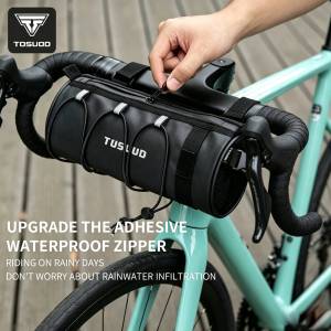 TOSUOD New Handlebar Bag Bicycle Bags High Capacity Frame Pannier Bag Multifunction Portable Shoulder Bag Bike Accessorie