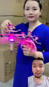 Flying Karakter Mainan Peri Terbang Sensor Tangan