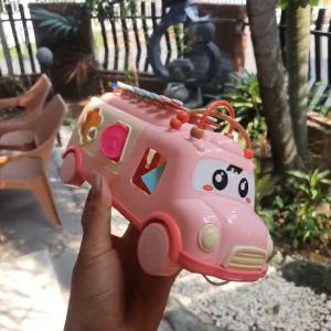 MAINAN ANAK EDUKASI 3 IN 1 MOBIL-MOBILAN  XYLIPHONE MAINAN ANAK