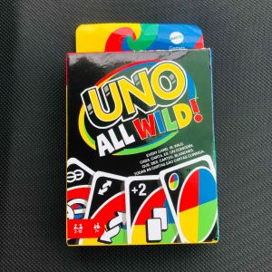 Bộ bài UNO All Wild - Giấy bìa cứng cao cấp có bo góc 112 thẻ