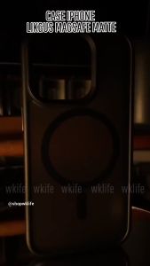 Ốp Chống Sốc 13/14/15 Pro Max Likgus Magnetic Premium Lưng Nhám Hỗ Trợ Sạc Nam Châm Từ Tính