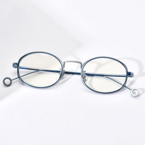 FONEX กรอบแว่นตาไทเทเนียมบริสุทธิ์ผู้ชาย2023ใหม่เรียบเนียนแว่นตาสี่เหลี่ยมผู้หญิงเลือกแว่นสายตา