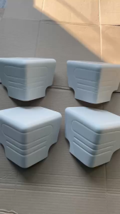 Ốp góc/ bo góc Composite dùng cho thùng kín thùng bảo ôn bảo vệ trụ thùng.
