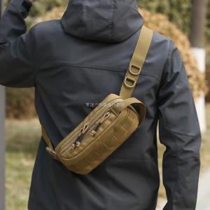 Mens Multifunctional Outdoor Casual Travel Running Waist Bag Camouflage Tactical Diagonal Free Style Fishing Lure Waist Chest Bag