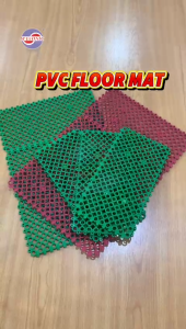 MAXONIC PVC FLOOR MAT (30cm x 45cm) 4PCS FLOOR MAT | ANTI SLIP KITCHEN/BATHROOM/POOL FLOOR MAT | TIKAR LANDI PVC