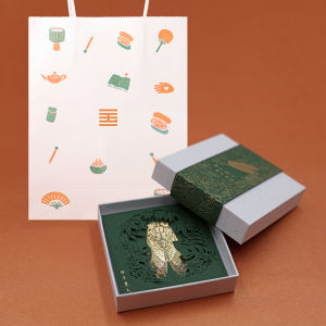 Exquisite Metal Bookmarks Creative Cultural Gifts High-End Classical Teachers Small Gift Box Traditional Chinese Style