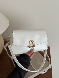 กระเป๋าสะพายข้างทรงสี่เหลี่ยมเล็กสไตล์วินเทจสำหรับผู้หญิง กระเป๋าสะพายข้างแบบสะพายข้างแบบลำลอง กระเป๋าถือแบบหนัง PU สีพื้น