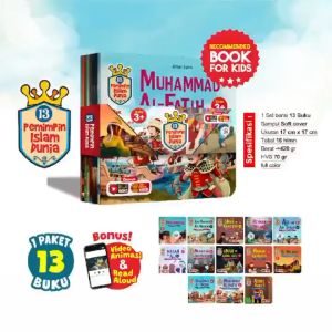 13 Pemimpin Islam Dunia Buku Anak 1 Paket Isi 13 Buku Full Colour Usia 3+ Buku Cerita Anak Islami Bonus Video Animasi & Read Aloud - PQS
