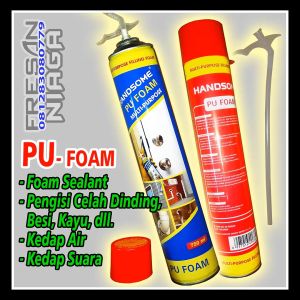 Spray PU Polyurethane Sealant Foam Multi Purpose Filling Foam Spray Busa Padat