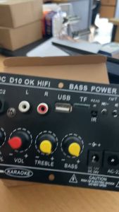 D10 Power Amplifier Board Subwoofer DC 12V dan 24V AC 220V Bluetooth 5.0 Karaoke