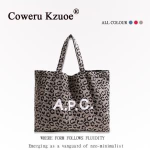 Camouflage Letter Print Canvas Bag High Capacity Shoulder Handbag