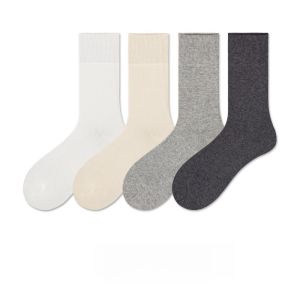 Postpartum Pure Cotton Mid-Calf No-Skeleton Pile Socks