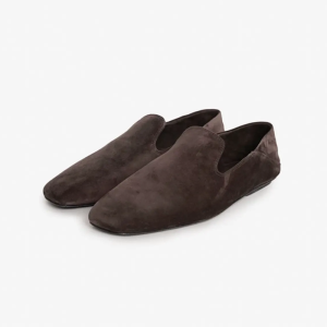 CAIZINI | Retro Square-Toe Slip-On Loafers Women