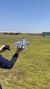 Mô hình máy bay chiến đấu điều khiển từ xa (RC) nhỏ gọn mô phỏng dòng máy bay chiến đấu F22 Raptor nổi tiếng