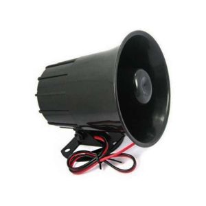 Sirine electronic 6 tone 20 watt daya DC 12 Volt speaker sirene patwal