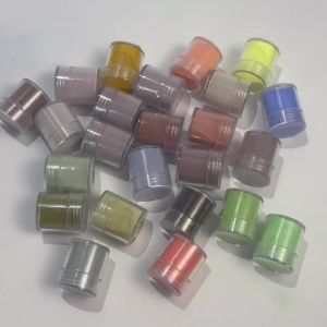 24 Cái/bộ Bột Acrylic Làm Móng Chuyên Nghiệp Nhiều Màu Sắc Pha Lê Sắc Tố Bụi Dùng Cho Nghệ Thuật Làm Móng Nối Dài Khắc Nhúng - MAFANAILS