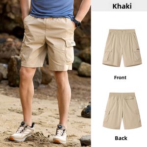 Jeep | Jeep Mens Outdoor Quick Dry Cooling Sports Shorts Five-Quarter Length Hiking Water-Resistant Breathable Workwear Trousers