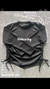 BAJU ATASAN WANITA TERBARU KEKINIAN 2024 VALLEN TOP BLOUSE SERUT WANITA Waffle Cotton Long Sleeve Smock Blouse Untuk Acara Santai - Lazada