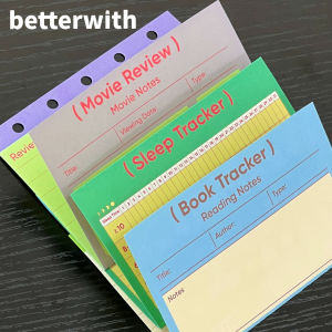 Betterwith M5 Origianl Two-Fold Color Collision Retro Industrial Style Simple Life Record Writing Scrapbooking Material