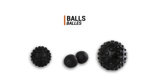 ลูกบอลนวด กล้ามเนื้อ กดจุด คลายเส้น ผ่อน MASSAGE BALL ลูกบอลนวดกล้ามเนื้อ หลังกาย