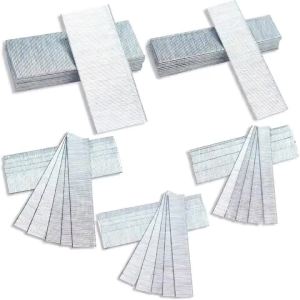 3000 Chiếc Đinh Ghim Mạ Kẽm 18GA Loại F20 F25 F30 Dùng Cho Súng Bắn Đinh Hơi Đóng Gỗ Đóng Viền Mỗi Loại 1000 Chiếc