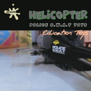 Helikopter Apache Kendaraan Tentara Patroli Militer Diecast Helicopter - BP9777