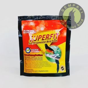 SEMPATI Superfit Black Instan Powder Pakan Lolohan Anakan Piyek Burung Murai Cililin Anis Kacer Branjangan Ciblek Cendet Dll SFBLACK