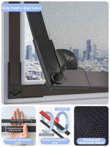 ZTION | Self-adhesive Invisible Insect-proof Window Curtain