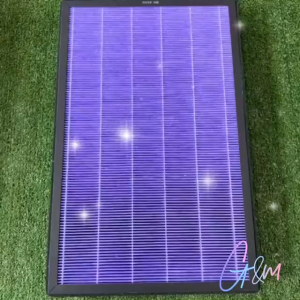 แผ่นกรองอากาศ สำหรับXIAOMI MI MAX (ครบชุด 2แผ่น) มีRFID สีม้วง