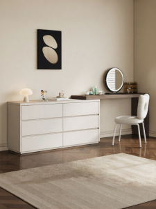 HAOXUANGE | Real Wood Bedroom Storage Dressing Table