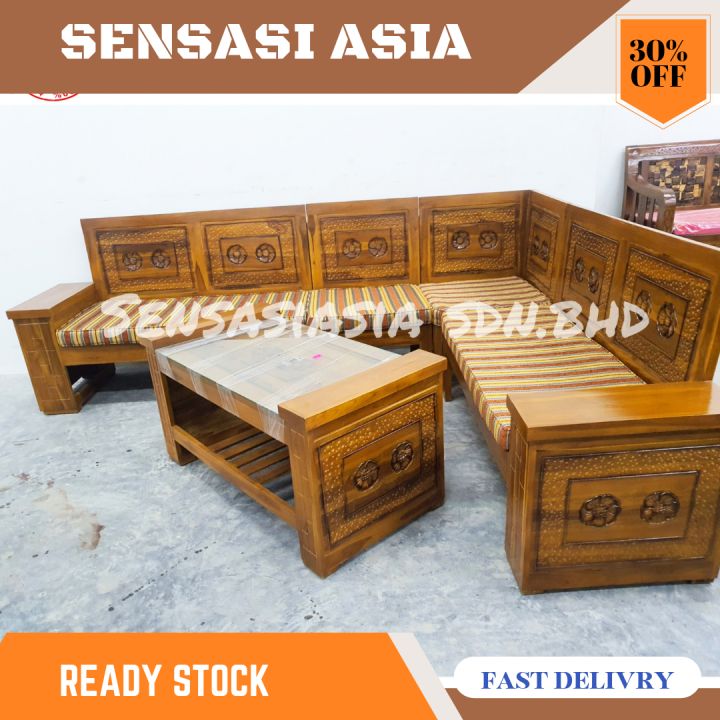 Sofa deals l kayu