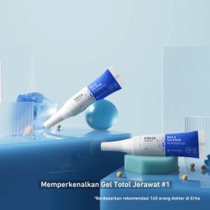 ERHA Acne Spot Gel 2 Pcs - Obat Totol Jerawat BHA Sulfur Ampuh Teruji Klinis