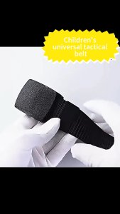 New Third Strap Adjustable Kids Belt – Stretchy soft nylon design with simple buckle for quick wear ideal for toddlers to young kids LX1184
