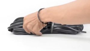 Karet 726 Lis Sirip Lidah Kusen Jendela Casement Aluminium Roll