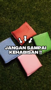 PACK Spons Cuci Piring Warna Warni Sponge Sabut Jaring Alat Dishwashing Dapur Masak Busa Serbaguna ISI 4PCS